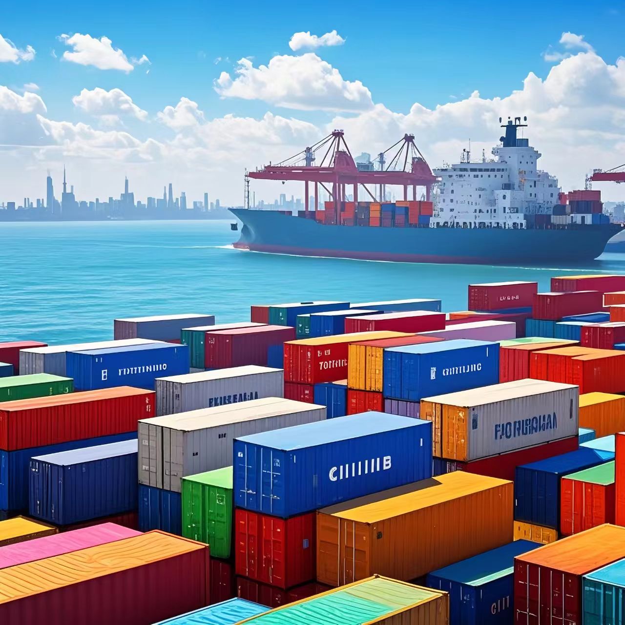 南岸区到台湾海运公司